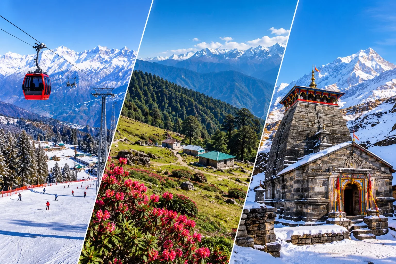 Auli–Chopta–Tungnath Tour Package